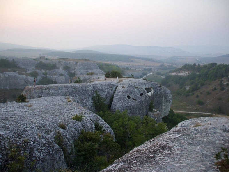 Крым пещерный город Эски-Кермен