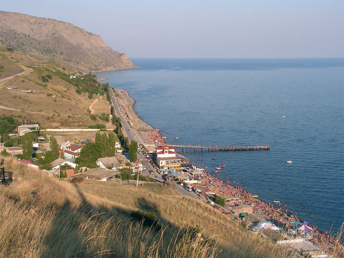 Веб камера отель Водолей Морское