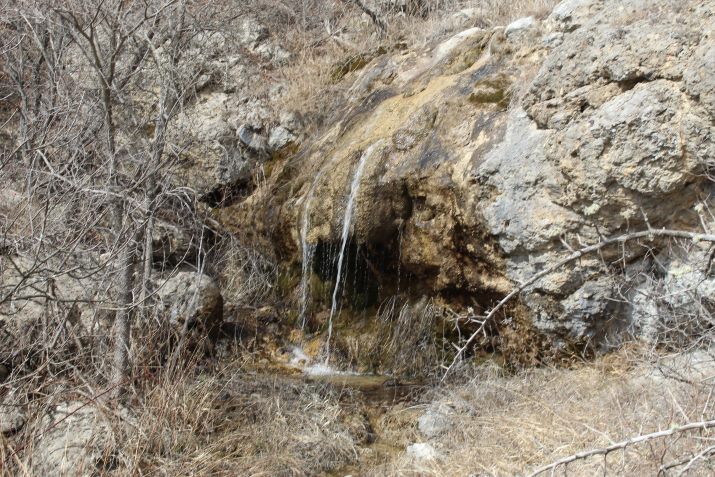 водопад 8 водопад в балке Ахматын-Дереси фото