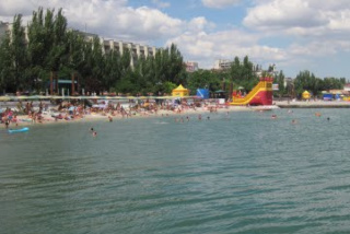 веб камера городской пляж Феодосии