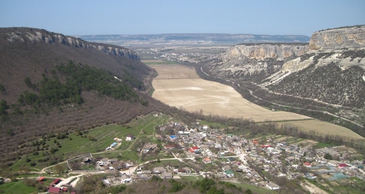 Бельбекский каньон в Крыму