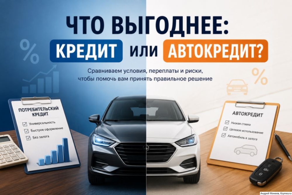 Что выгоднее кредит или автокредит при покупке бу автомобиля